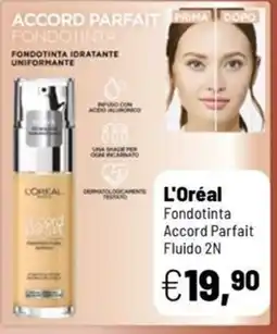 Caddy's L'Oréal Fondotinta Accord Parfait Fluido offerta