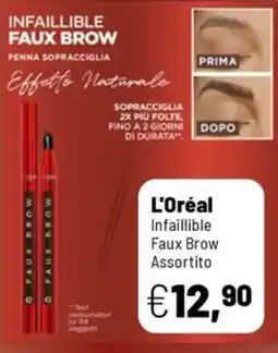 Caddy's L'Oréal Infaillible Faux Brow Assortito offerta