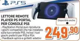 Extracoop Lettore Remote Player PS Portal per console PS5 offerta