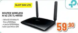 Extracoop Router wireless N 4G LTE TL-MR150 offerta