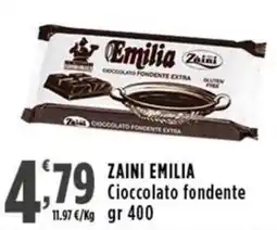 Rossotono Carrefour Zaini Emilias Cioccolato fondente offerta