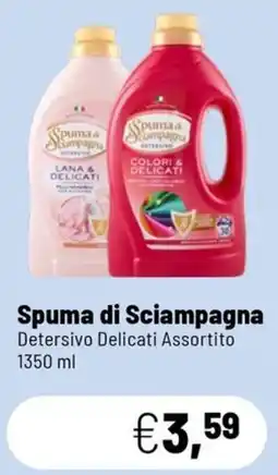 Caddy's Spuma di Sciampagna Detersivo Delicati Assortito offerta