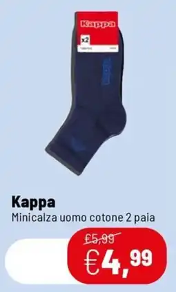 Caddy's Kappa Minicalza uomo cotone offerta