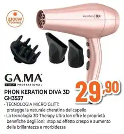 Extracoop G.A.M.A. Phon Keration Diva 3D offerta