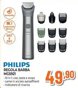 Extracoop Philips regola barba offerta