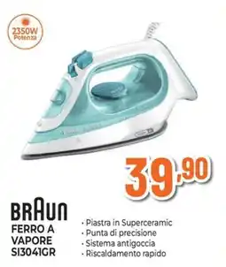Extracoop Braun ferro a vapore si304igr offerta