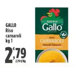 Rossotono Carrefour Riso carnaroli Gallo offerta