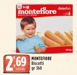 Rossotono Carrefour Montefiore Biscotti offerta