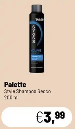 Caddy's Palette Style Shampoo Secco offerta