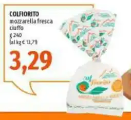Emi Supermercati Colfiorito mozzarella fresca ciuffo offerta
