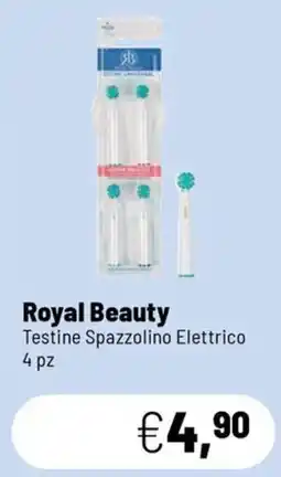 Caddy's Royal Beauty Testine Spazzolino Elettrico offerta