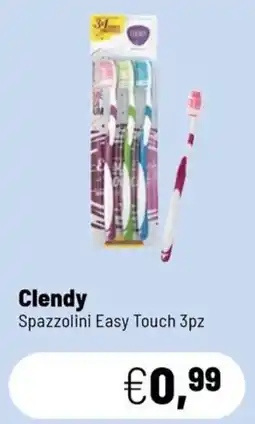 Caddy's Clendy Spazzolini Easy Touch offerta