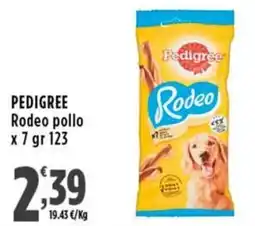 Rossotono Carrefour Pedigree Rodeo pollo offerta