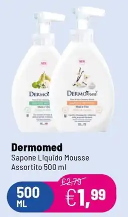 Caddy's Dermomed Sapone Liquido Mousse offerta