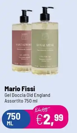 Caddy's Mario Fissi Gel Doccia Old England offerta