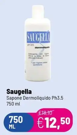 Caddy's Saugella Sapone Dermoliquido Ph3.5 offerta