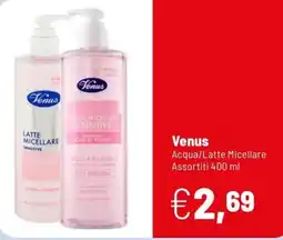 Caddy's Venus Acqua/Latte Micellare offerta