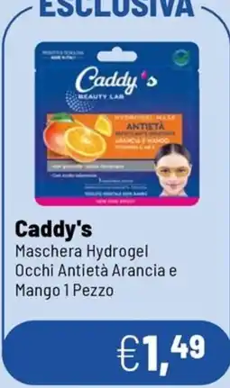 Caddy's Caddy's Maschera Hydrogel Occhi Antieta Arancia e Mango offerta