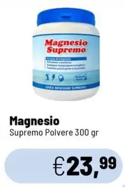 Caddy's Magnesio Supremo Polvere offerta