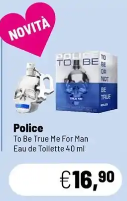 Caddy's Police To Be True Me For Man offerta