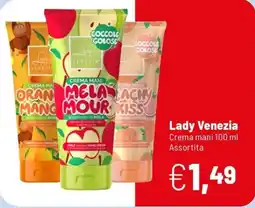 Caddy's Lady Venezia Crema mani offerta