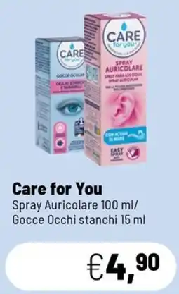 Caddy's Care for You Spray Auricolare / Gocce Occhi stanchi offerta