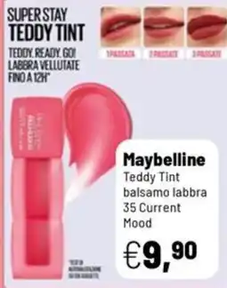 Caddy's Maybelline Teddy Tint balsamo labbra 35 Current Mood offerta