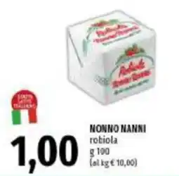 Emi Supermercati Nonno Nanni robiola offerta
