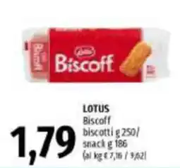 Emi Supermercati LOTUS Biscoff offerta