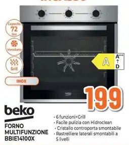 Extracoop Forno multifunzione Beko offerta