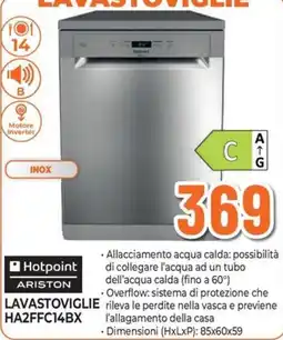 Extracoop Lavastoviglie Hotpoint Ariston HA2FFC14BX offerta