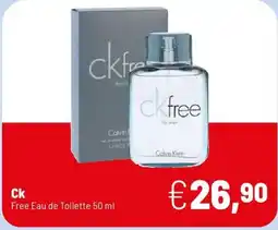 Caddy's Ck Free Eau de Toilette offerta