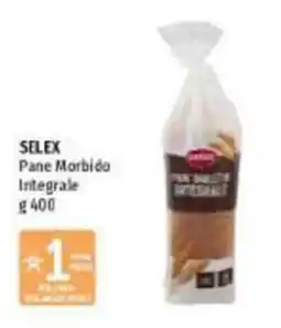 Emi Supermercati SELEX Pane Morbido Integrale offerta