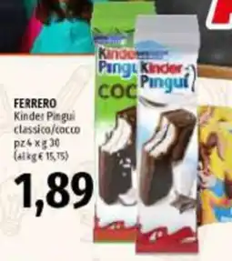 Emi Supermercati Ferrero Kinder Pingui offerta