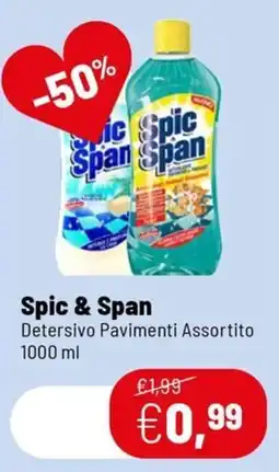Caddy's Spic & Span Detersivo Pavimenti Assortito offerta