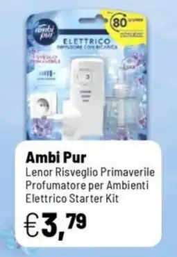Caddy's Ambi Pur Lenor Risveglio Primaverile Profumatore per Ambienti Elettrico Starter Kit offerta