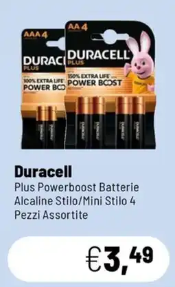 Caddy's Duracell Plus Powerboost Batterie offerta