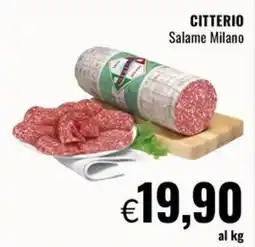 Famila Market Citterio Salame Milano offerta