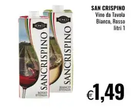 Famila Market San Crispino Vino da Tavola offerta