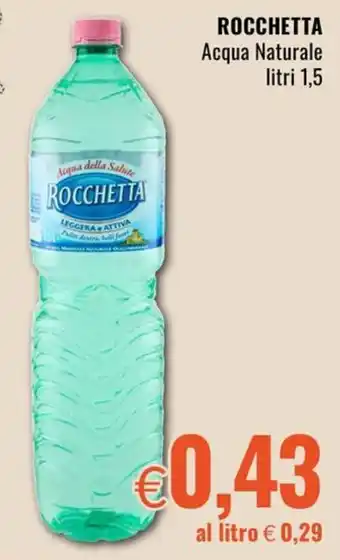 Rocchetta Acqua Naturale