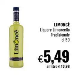Famila Market Limoncè Liqueure Limoncello Tradizionale offerta