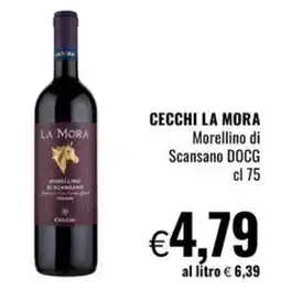 Famila Market Cecchi La Mora Morellino di Scansano DOCG offerta