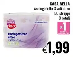 Famila Market Asciugatutto 3 veli ultra offerta
