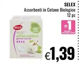 Famila Market SELEX Assorbenti in Cotone Biologico offerta