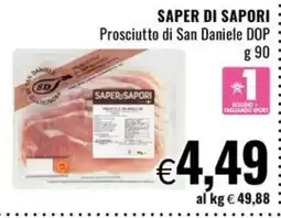 Famila Market Prosciutto di San Daniele DOP Saper di Sapori offerta