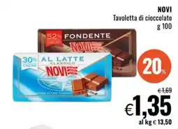 Famila Market Tavoletta di cioccolato NOVI offerta