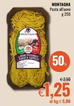 Famila Market Montagna Pasta all'uovo offerta