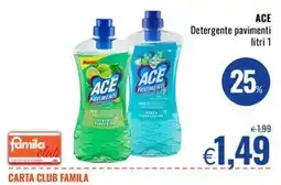 Famila Market ACE Detergente pavimenti offerta