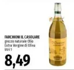 Emi Supermercati Farchioni il casolare olio extra vergine di oliva offerta