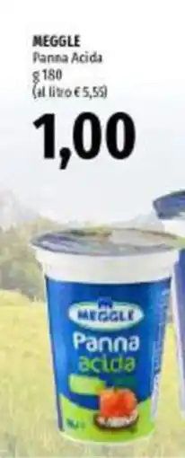 Emi Supermercati Meggle Panna acida offerta